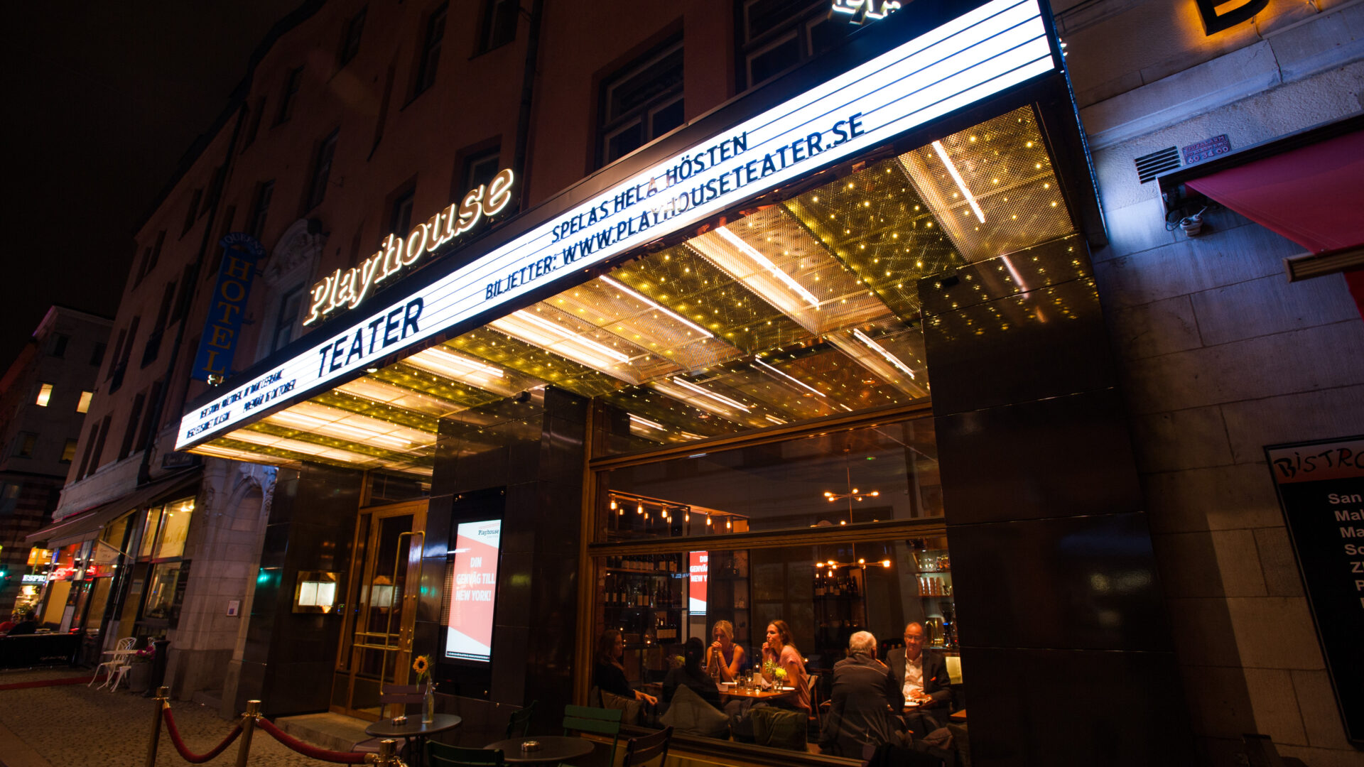 Playhouse Teater i Stockholm - nya berättelser av nya dramatiker för en ny publik